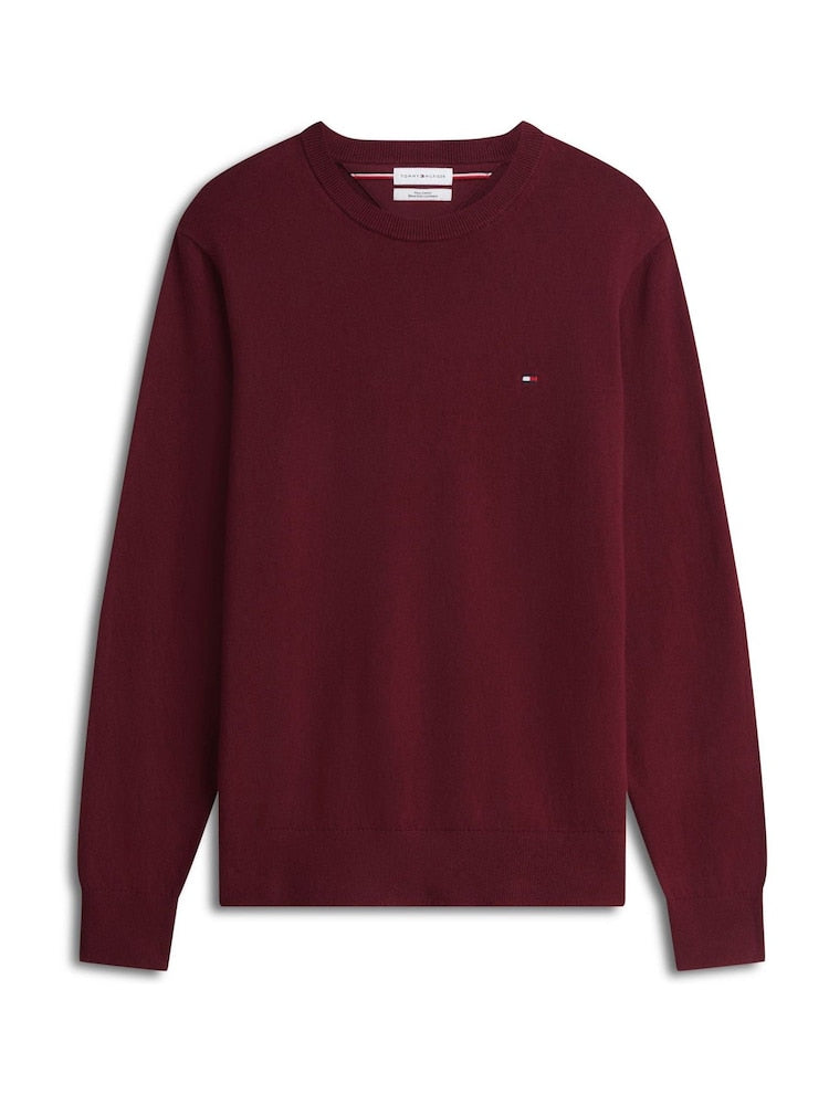 TOMMY HILFIGER Sıfır Yaka Kaşmirli Kazak W0MW28046XIT