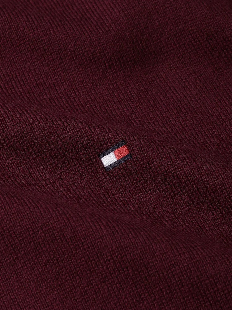TOMMY HILFIGER Sıfır Yaka Kaşmirli Kazak W0MW28046XIT