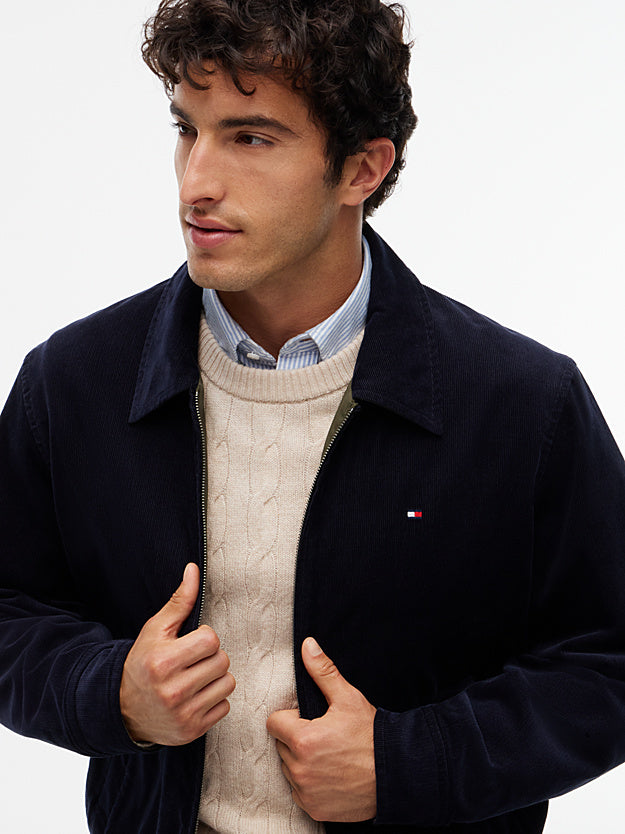 TOMMY HILFIGER Çift Taraflı Kadife Ivy Mont MW0MW40620