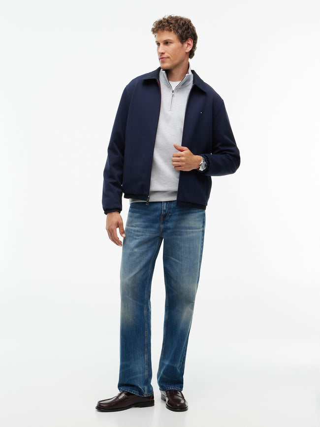 TOMMY HILFIGER Intechno Örme Çift Taraflı Fermuarlı Ceket MW0MW44947DW5