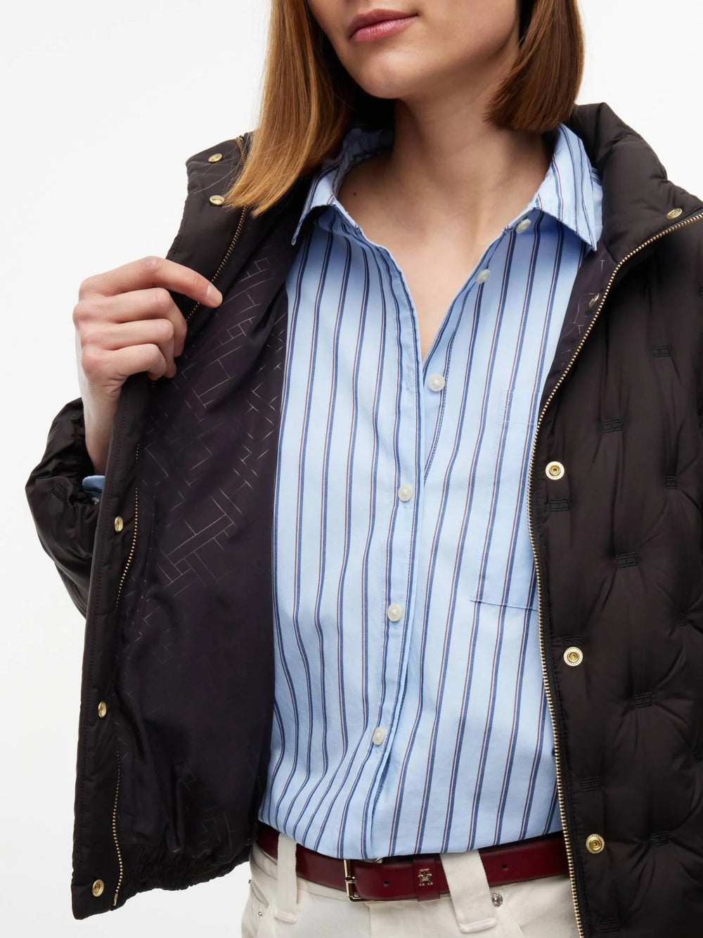TOMMY HILFIGER kaz Tüyü Mont WW0WW49855