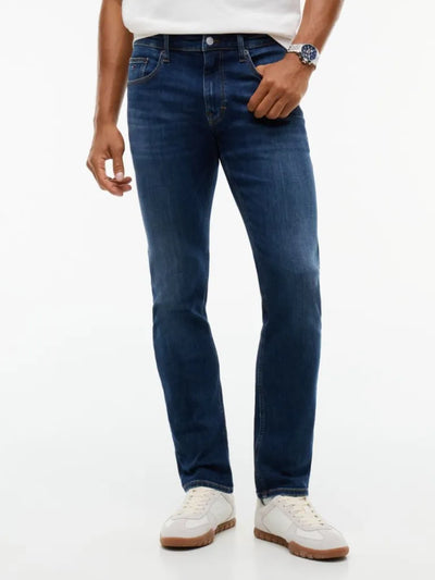 TOMMY Soluk Görünümlü Kot Pantolon DM0DM23479-1BK