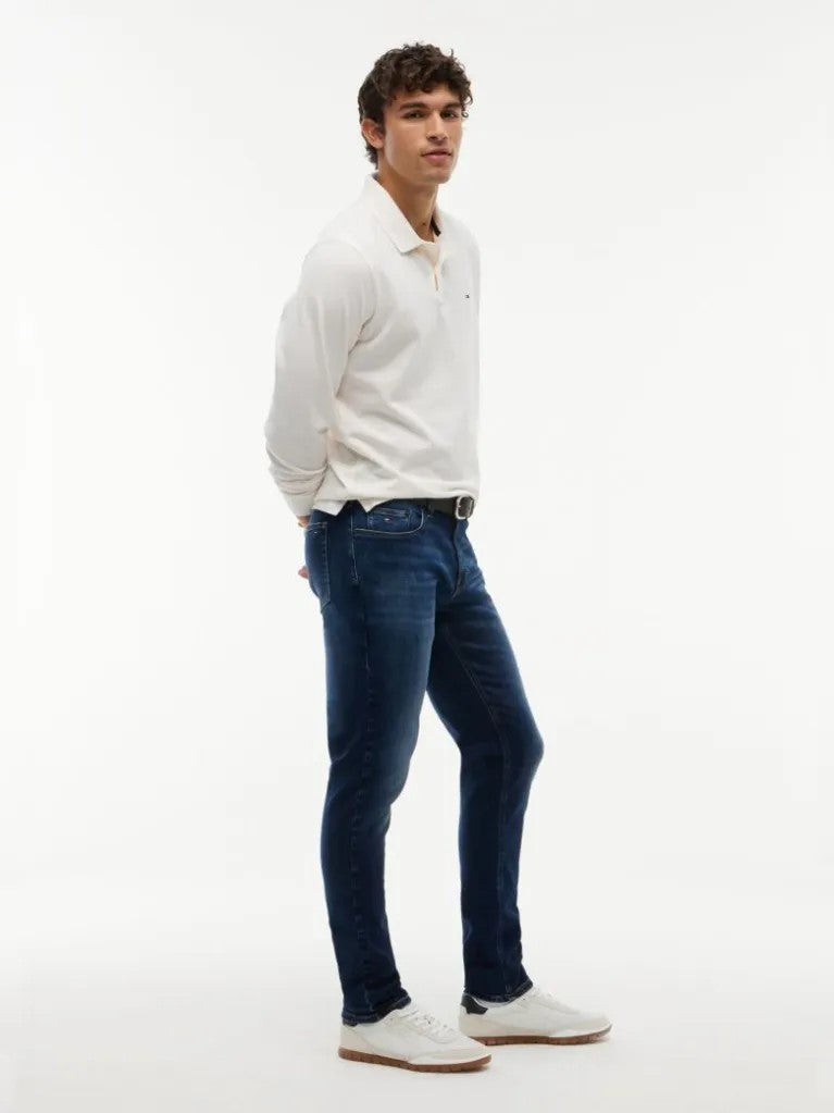 TOMMY Dar Paça Kot Pantolon DM0DM23913-1BK