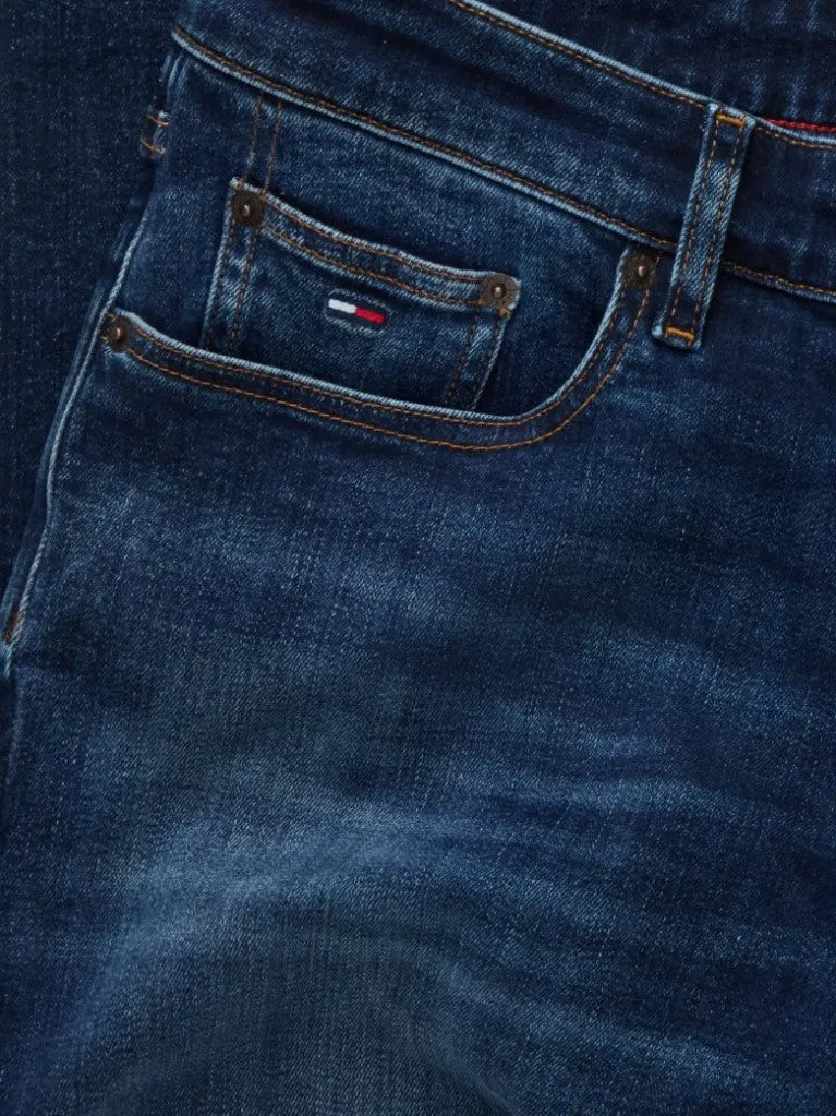 TOMMY Dar Paça Kot Pantolon DM0DM23913-1BK