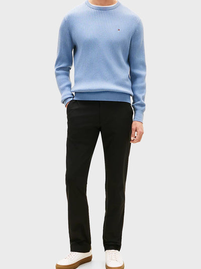 TOMMY Straight Fit Normal Bel Düz Paça Pantolon Erkek PANTOLON MW0MW43408-BDS
