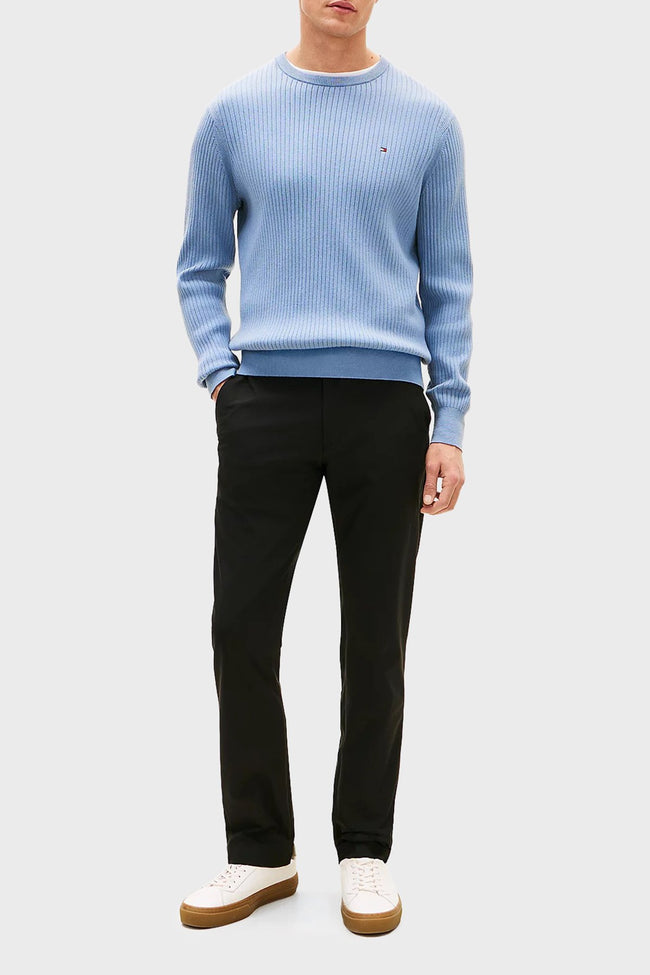 TOMMY Straight Fit Normal Bel Düz Paça Pantolon Erkek PANTOLON MW0MW43408-BDS
