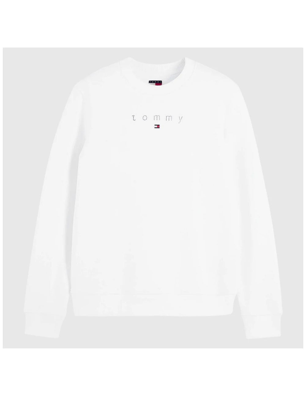 TOMMY HILFIGER Kadın Beyaz Sweatshirt DW0DW23403