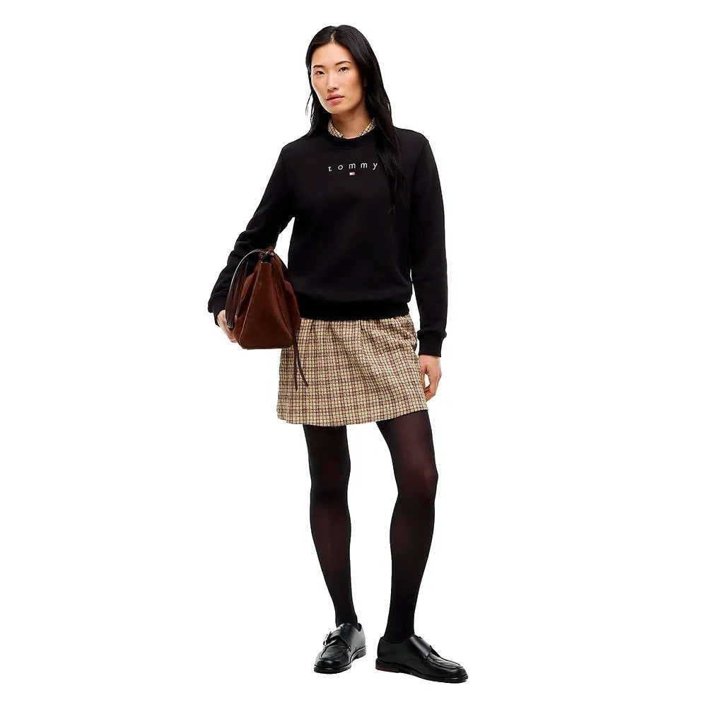 TOMMY HILFIGER Kadın Beyaz Sweatshirt DW0DW23403