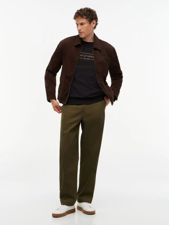 TOMMY Logolu Örme Sweat MW0MW44939-BDS