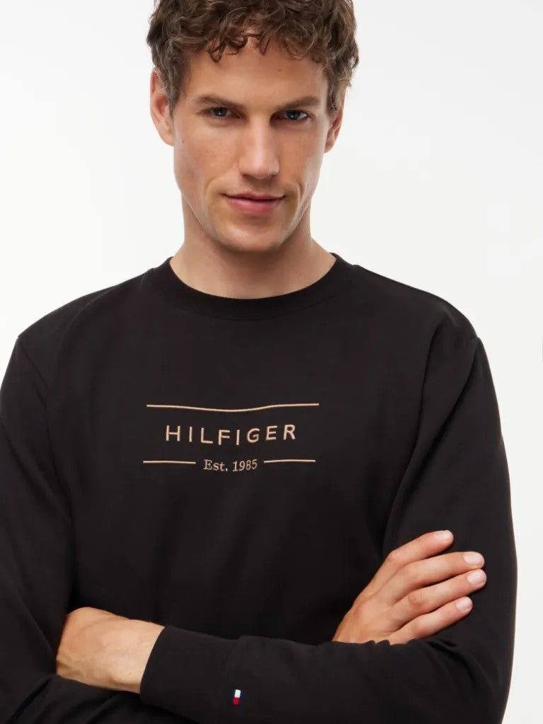 TOMMY Logolu Örme Sweat MW0MW44939-BDS