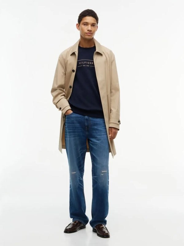 TOMMY Logolu Örme Sweat MW0MW44939-DW5
