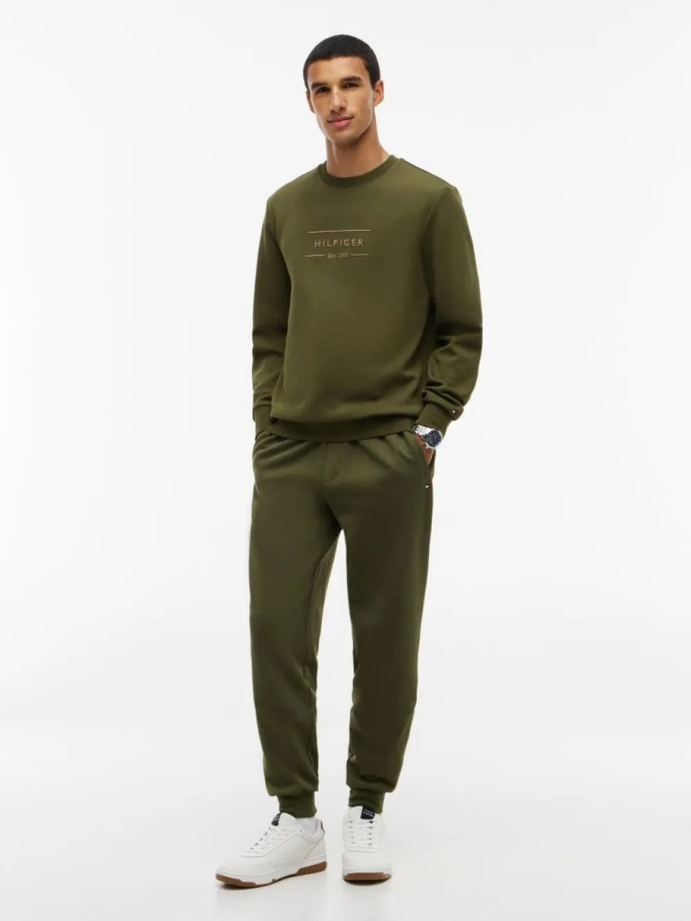TOMMY Logolu Örme Sweat MW0MW44939-MT1