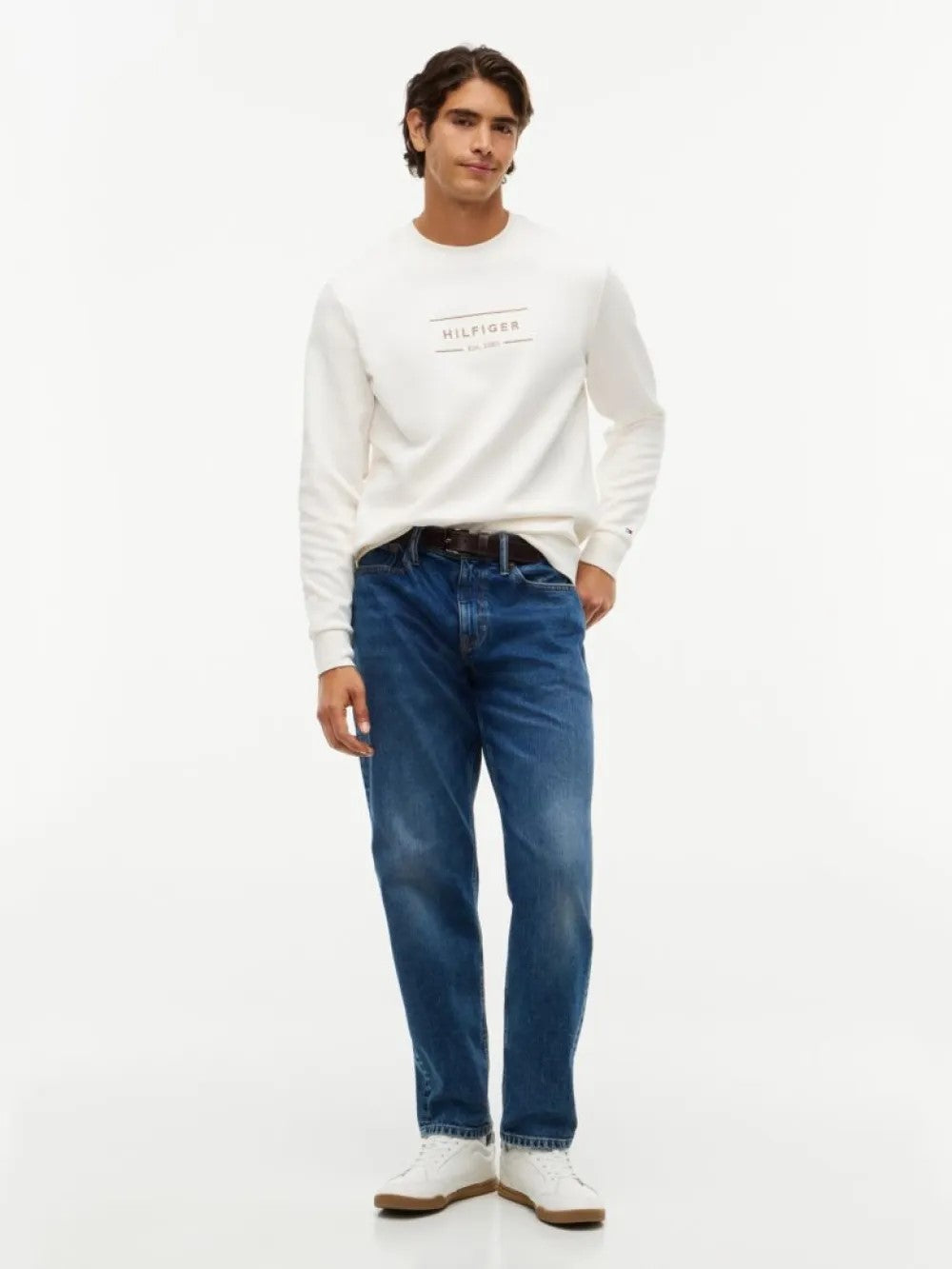 TOMMY Logolu Örme Sweat MW0MW44939-Z00
