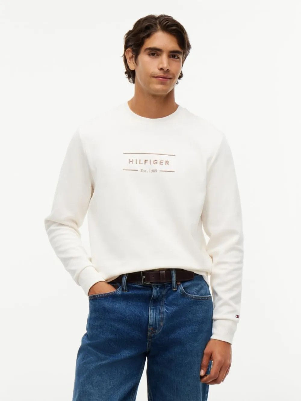 TOMMY Logolu Örme Sweat MW0MW44939-Z00