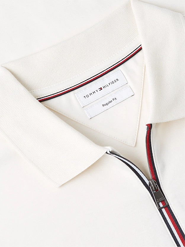 TOMMY HILFIGER Akıcı Pamuklu Uzun Kollu Polo Tişört MW0MW44820Z00