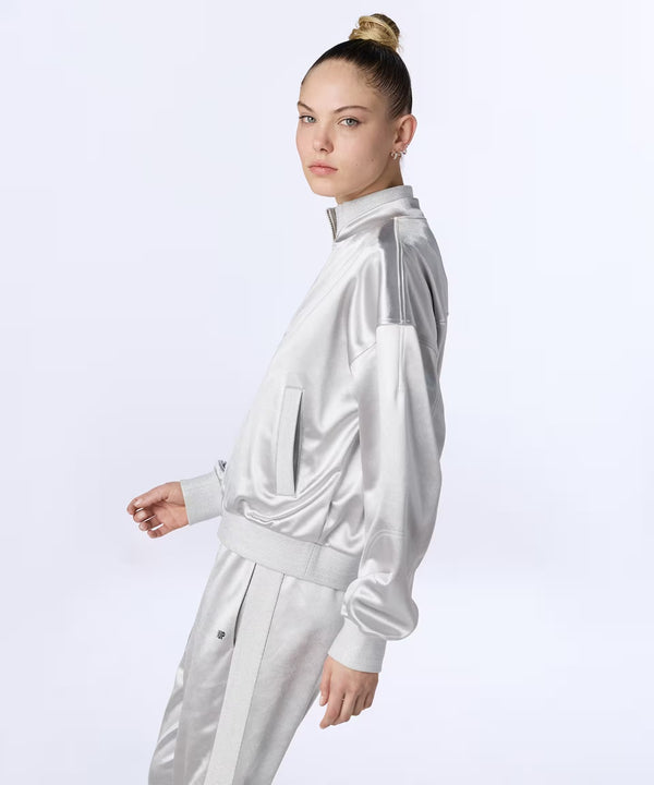 TWIST arlak Dokulu Yüksek Yaka Ceket  TS1260005076