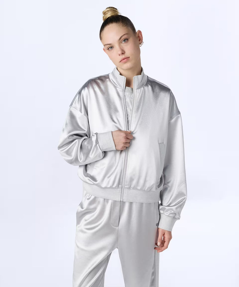 TWIST arlak Dokulu Yüksek Yaka Ceket  TS1260005076