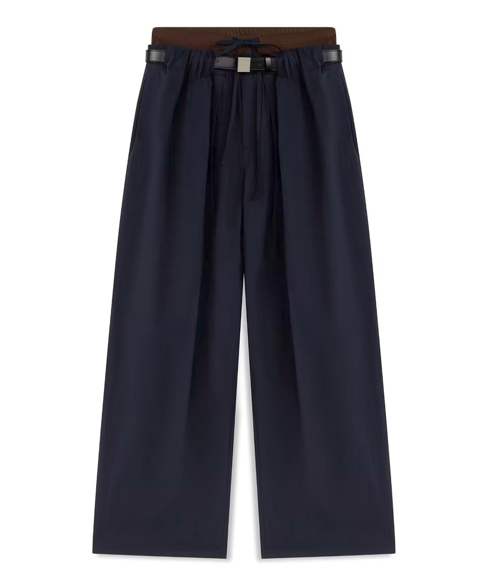 TWIST Çift Kat Bel Baggy Pantolon TS1260003121