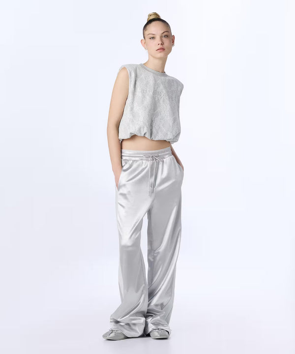 TWIST  Parlak Dokulu Wıde Leg Pantolon TS1260003134