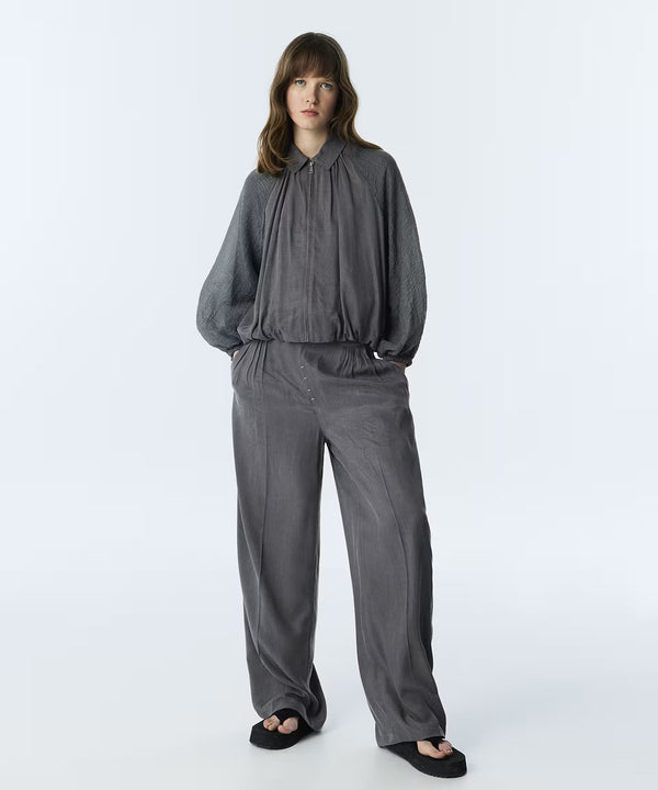 TWİST Büzgülü Wide Leg Pantolon TS1260003237