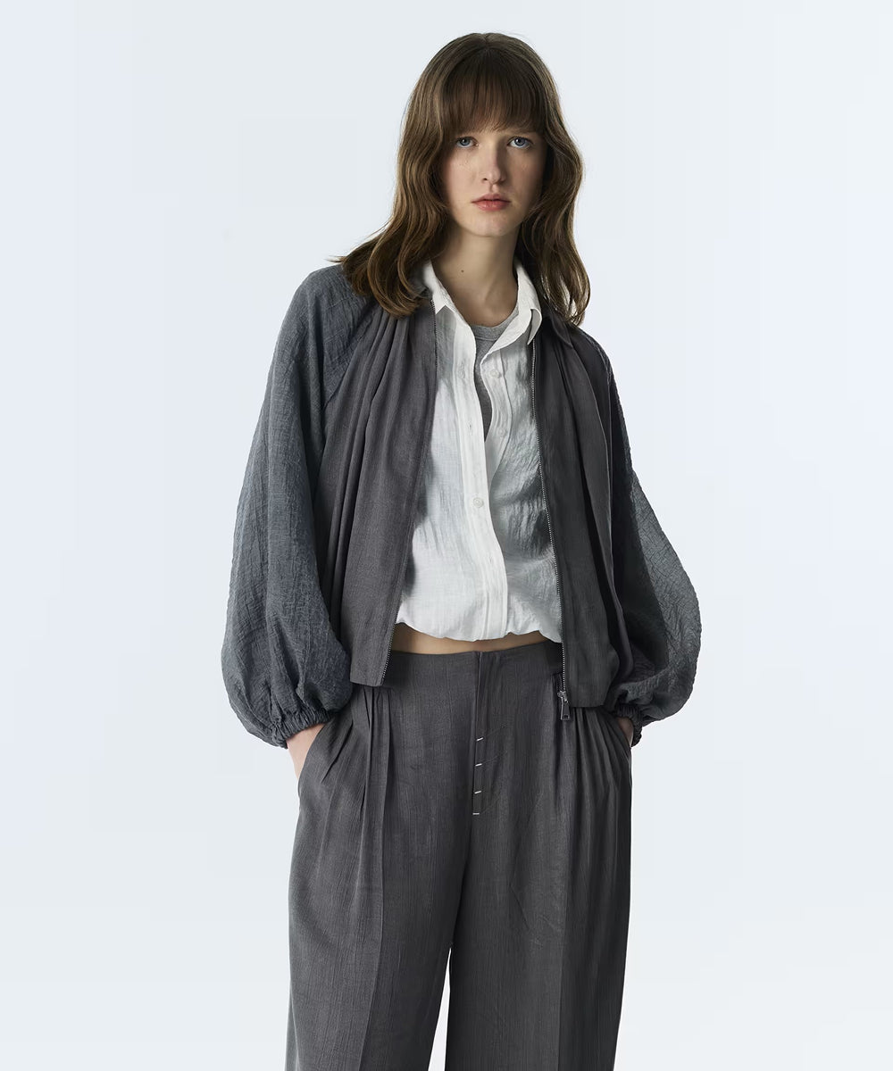 TWİST Büzgülü Wide Leg Pantolon TS1260003237