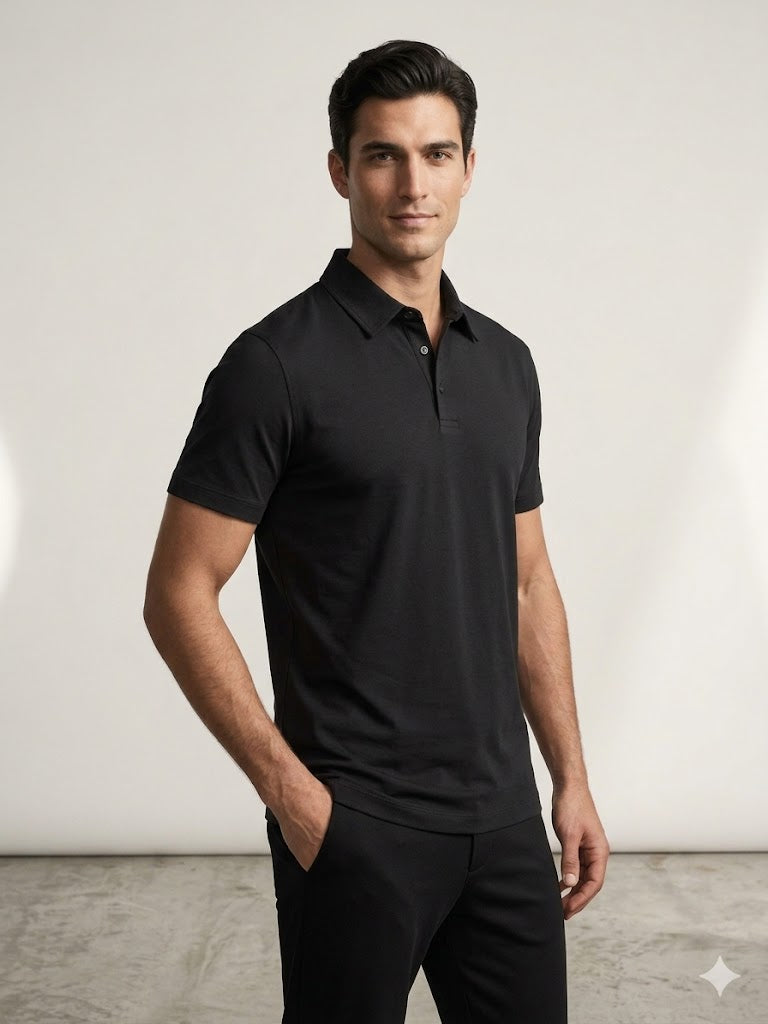 VAGANZA Erkek Polo Yaka T-Shirt Slim Fit 2036