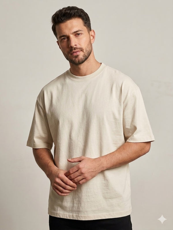 CENTİLMEN Erkek Düz Siyah Günlük T-Shirt 7018
