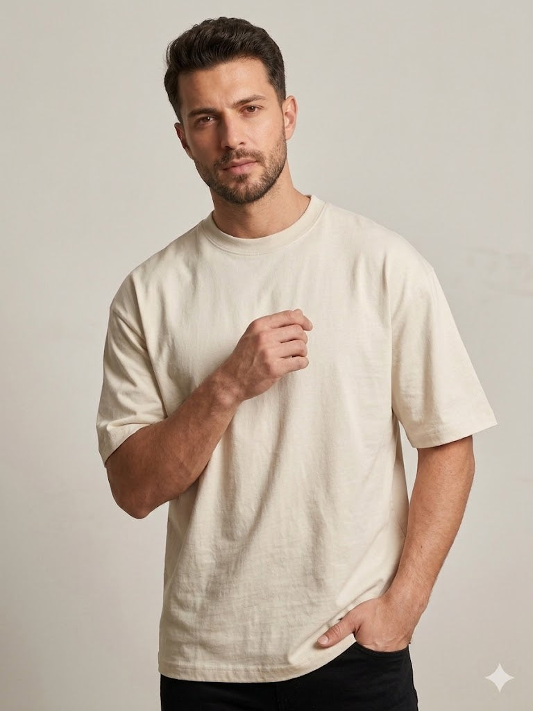 VAGANZA Erkek Düz Siyah Günlük T-Shirt 7018