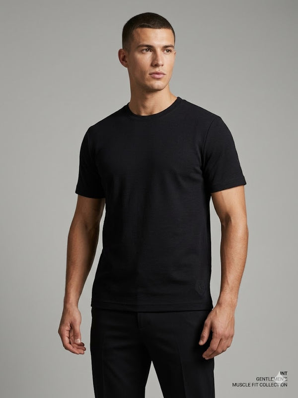 CENTİLMEN Erkek Basic Bisiklet Yaka Kısa Kollu Pamuklu T-Shirt Günlük Kullanım 502208